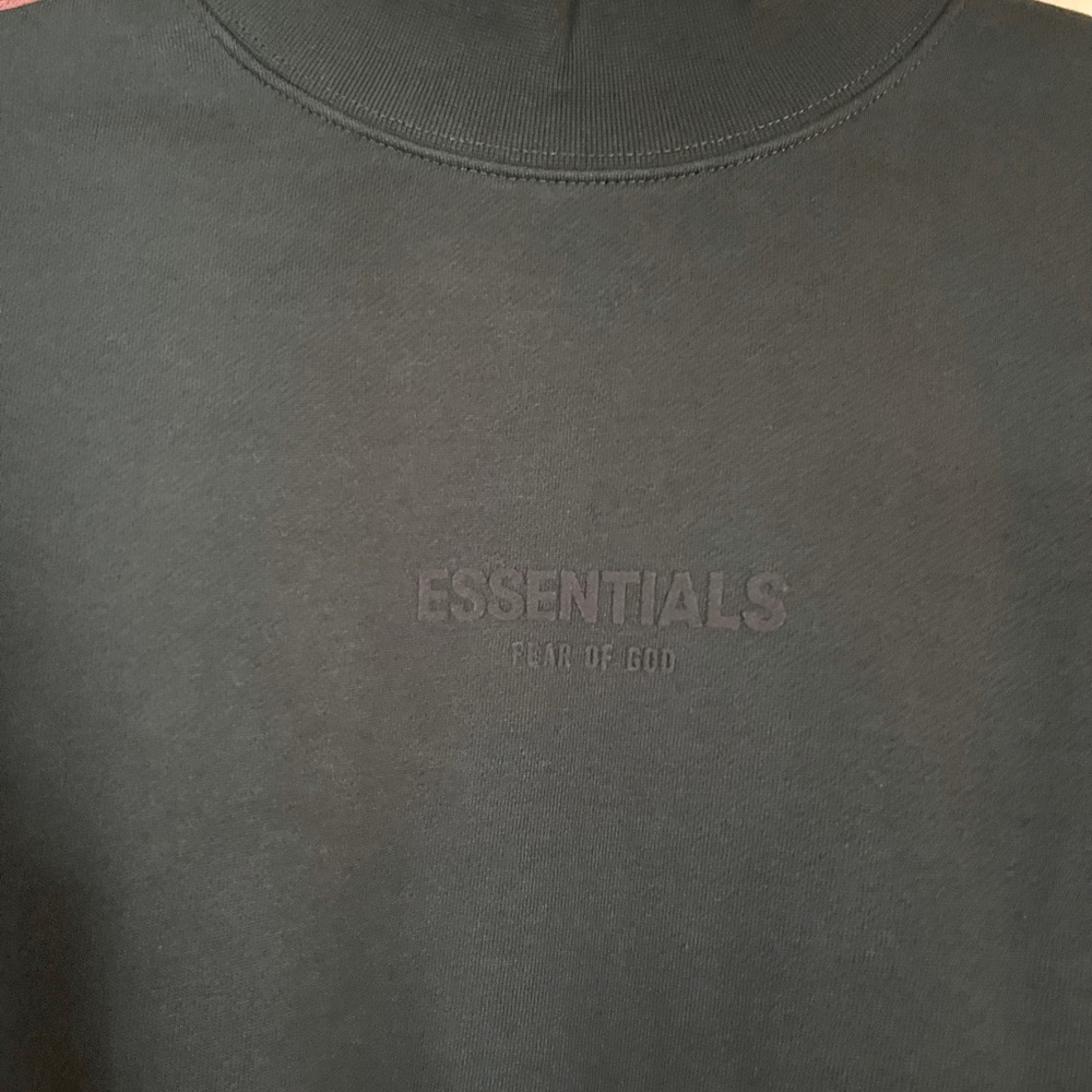 Essentials Fear of God, off-black crew neck